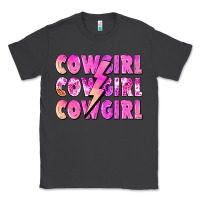 Smoke cowgirl cowgirl lightning bolt Classic Tee - Zillion Design Studio
