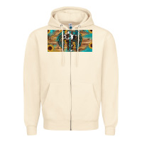 Sandshell Blessed cros sunflowers Zipper Hoodie - RanaPortraitStore