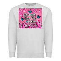 Dove Grey stronger than the stormcancer Premium Sweatshirt - AdoDesignShop