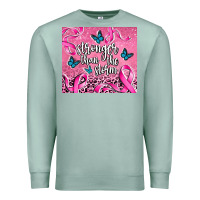 Seafoam stronger than the stormcancer Premium Sweatshirt - AdoDesignShop