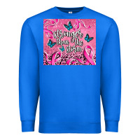 True Royal stronger than the stormcancer Premium Sweatshirt - AdoDesignShop