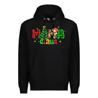 Black mama claus Premium Hoodie - NancyCooperArtShop