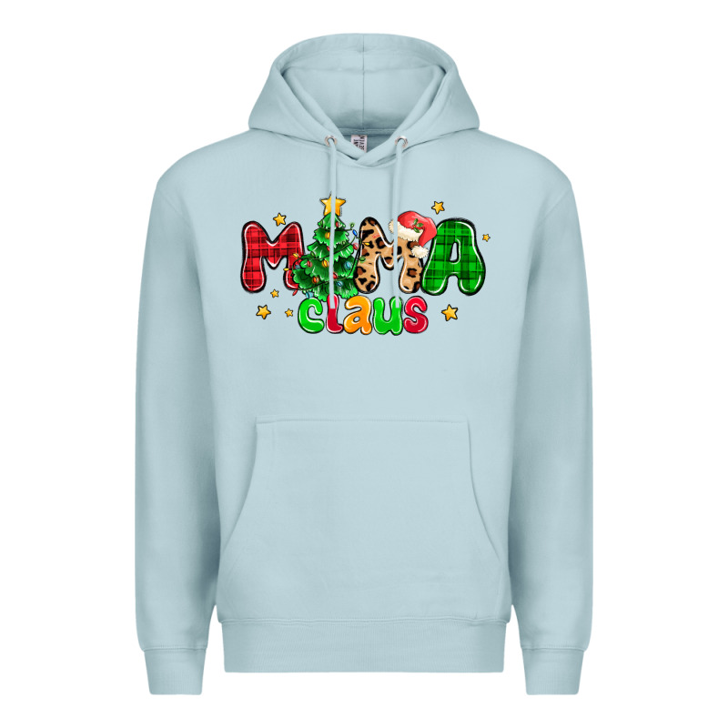 Mama Claus Premium Hoodie by NancyCooperArtShop | Teevron