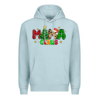 Blue Mist mama claus Premium Hoodie - NancyCooperArtShop