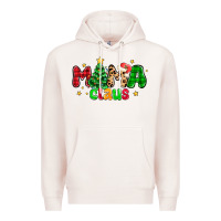 Pale Pink mama claus Premium Hoodie - NancyCooperArtShop