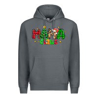 Rock mama claus Premium Hoodie - NancyCooperArtShop