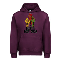 Mauve Wine black history malia Urban Hoodie - MaliasSmallBusiness