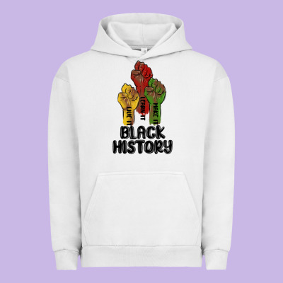 Black History Malia Urban Hoodie Designed By Maliassmallbusiness
