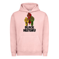 Pigment Salmon black history malia Urban Hoodie - MaliasSmallBusiness