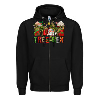 Black tree rex coffee cups Zipper Hoodie - Zillion Design Studio
