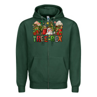 Sports Green tree rex coffee cups Zipper Hoodie - Zillion Design Studio