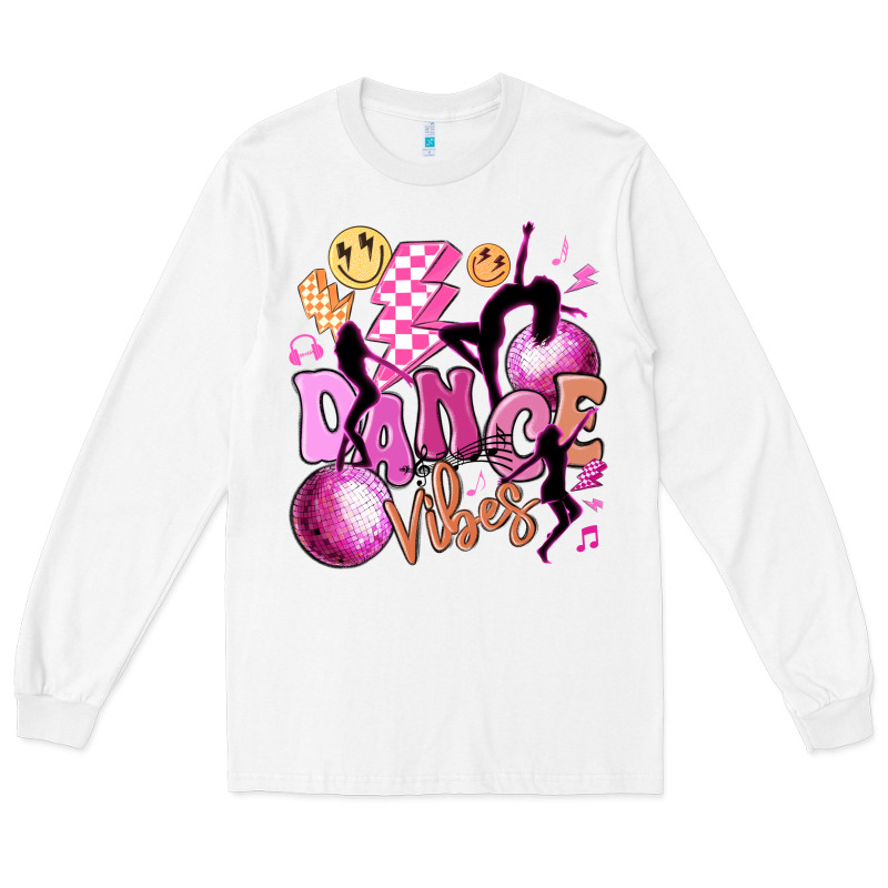 Dance Vibes Long Sleeve Tee by MaliasSmallBusiness | Teevron