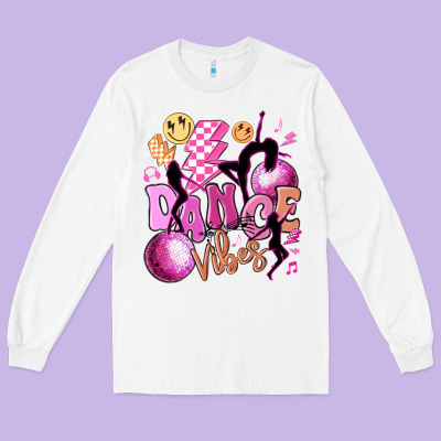 Long Sleeve Tee dance vibes