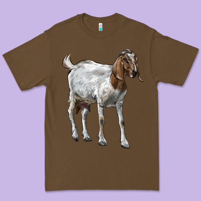 Boer Goat Premium Tee Designed By Lillyallendesigns