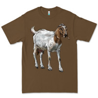 Cacao Boer Goat Premium Tee - LillyAllenDesigns