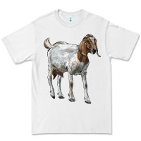 White Boer Goat Premium Tee - LillyAllenDesigns