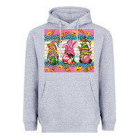 Heather Grey Easter Gnomies Tumbler Easter Day Heavyweight Hoodie - Neo Western