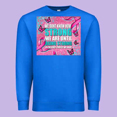 Pink Ribbon Cancer Premium Sweatshirt Designed By Adodesignshop