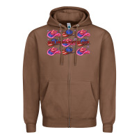 Chestnut make america western again Zipper Hoodie - texasbilliewilder