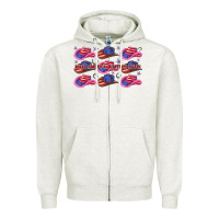 Oatmeal Heather make america western again Zipper Hoodie - texasbilliewilder