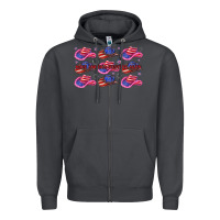 Smoke make america western again Zipper Hoodie - texasbilliewilder