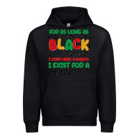 Black black  lifetime Urban Hoodie - MaliasSmallBusiness