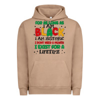 Pigment Burro black  lifetime Urban Hoodie - MaliasSmallBusiness