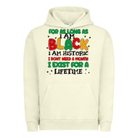 Pigment Pistachio black  lifetime Urban Hoodie - MaliasSmallBusiness