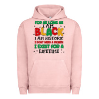 Pigment Salmon black  lifetime Urban Hoodie - MaliasSmallBusiness