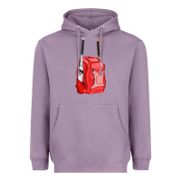 Lavender red bat backpack fa element Heavyweight Hoodie - FaDigitalArtStudio