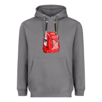 Storm red bat backpack fa element Heavyweight Hoodie - FaDigitalArtStudio