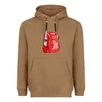 Toasted Coconut red bat backpack fa element Heavyweight Hoodie - FaDigitalArtStudio