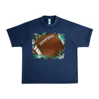 Navy sports football background Urban Heavy Tee - Artiststas