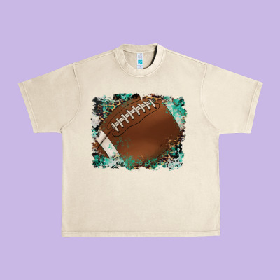 Sports Football Background Urban Heavy Tee Designed By Artiststas