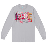 Moon Dust love nurse valentines day Long Sleeve Tee - MaliasSmallBusiness
