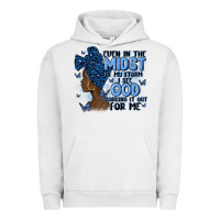 Pigment Lunar Rock even in the midst of may storm afro woman Urban Hoodie - MaliasSmallBusiness