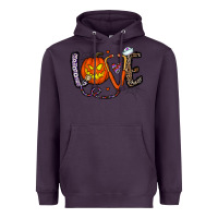 Plum love halloween Heavyweight Hoodie - CowhideDigitalArt