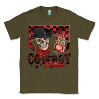 Army Green cowboy killer Classic Tee - Zillion Design Studio