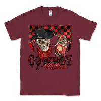 Burgundy cowboy killer Classic Tee - Zillion Design Studio