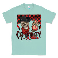 Seafoam cowboy killer Classic Tee - Zillion Design Studio