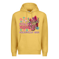 Antique Gold i'm freakin freezin christmas 2023 Premium Hoodie - NancyCooperArtShop