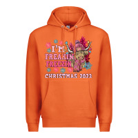 Carrot i'm freakin freezin christmas 2023 Premium Hoodie - NancyCooperArtShop