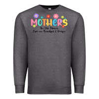 Charcoal Heather mothers are like flower Premium Sweatshirt - JahusDesignShop