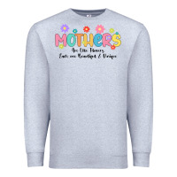 Heather Grey mothers are like flower Premium Sweatshirt - JahusDesignShop