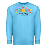 Ocean Blue mothers are like flower Premium Sweatshirt - JahusDesignShop