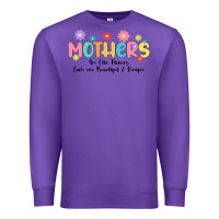 Purple mothers are like flower Premium Sweatshirt - JahusDesignShop