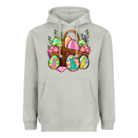 Moon Dust Easter eggs with basket Easter Day Heavyweight Hoodie - Neo Western