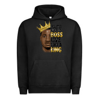 Pigment Black hustle like a boss live like a king malia Urban Hoodie - MaliasSmallBusiness