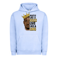 Pigment Grape Ice hustle like a boss live like a king malia Urban Hoodie - MaliasSmallBusiness