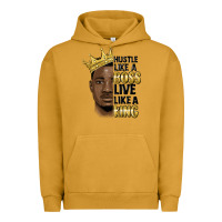Pigment Peanut Butter hustle like a boss live like a king malia Urban Hoodie - MaliasSmallBusiness